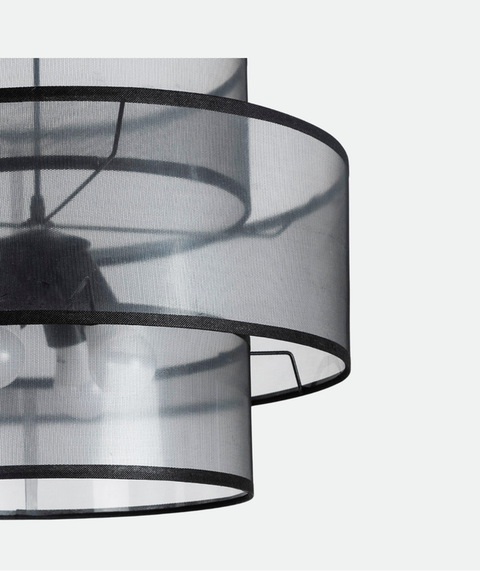 Transparent Linen Pendant Ceiling