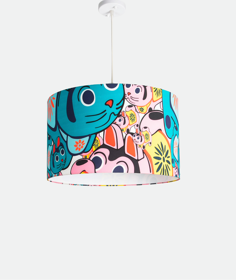 Modern Printed shade Pendant