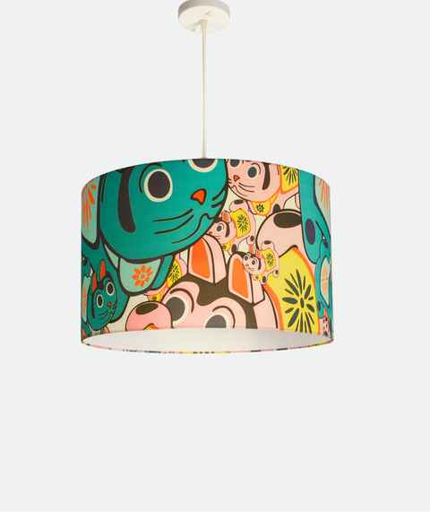 Modern Printed shade Pendant