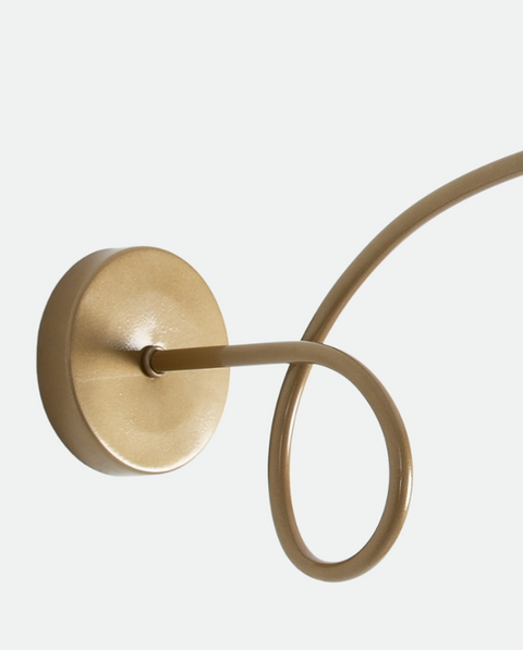 Minimal Gold Wall Lamp