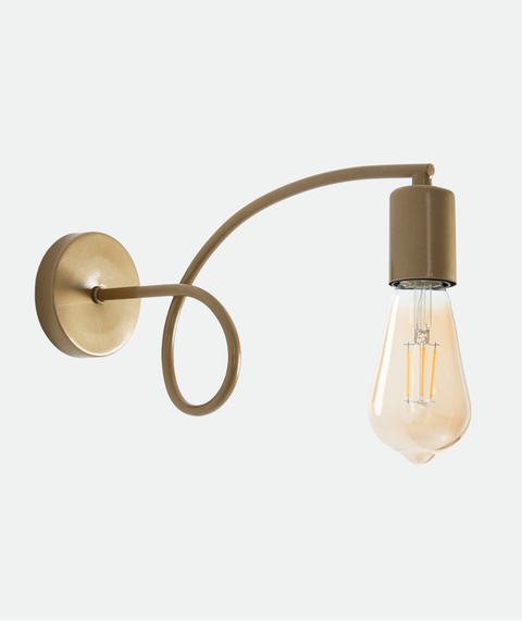 Minimal Gold Wall Lamp