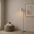 Minimalist Baby Blue Floor Lamp