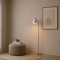 Minimalist Gray Floor Lamp