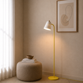 Minimalist Yellow Floor Lamp