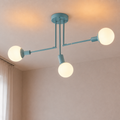 Minimalist Blue Ceiling Lamp