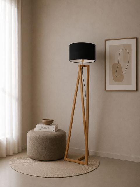 Modern Black Floor Lamp