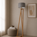 Modern Grey Floor Lamp