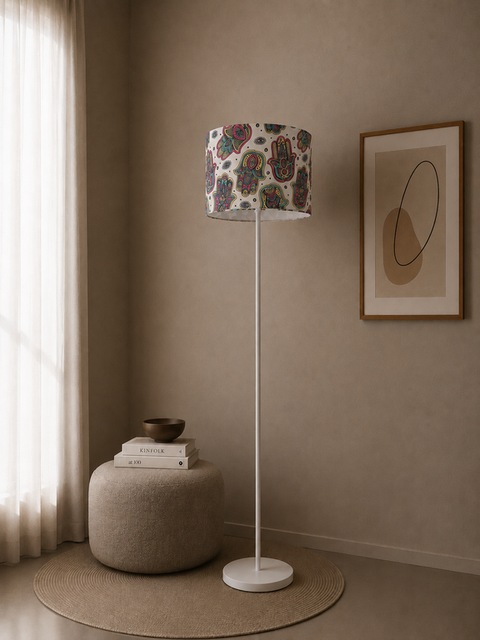 Minimal Printed Floor Lamp