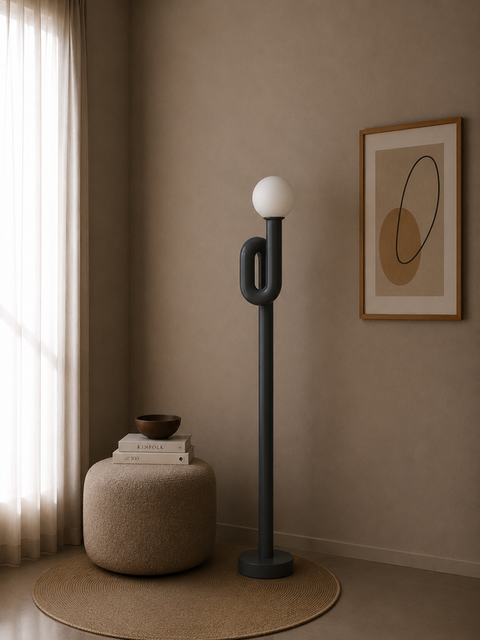 Modern Steel Floor Lamp