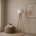 Modern Scandinavian Tripod Floor Lamp