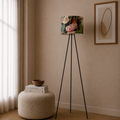 Colorful Tripod Floor Lamp
