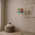 Decorative Kids White Floor Light