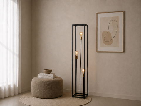 Modern Cube Floor Lamp