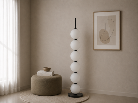 Opal Balls Floor Lamp