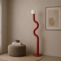 Modern Red Floor Lamp