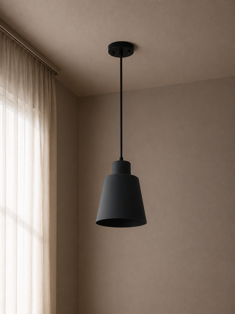 Industrial grey Single Pendant