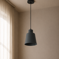 Industrial Black Single Pendant