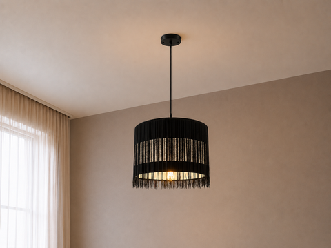 stylish Black pendant lamp