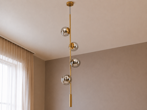 Luxurious Gold Single pendant