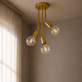 Minimalist Gold Ceiling Lamp