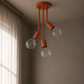 Minimalist Orange Ceiling Lamp