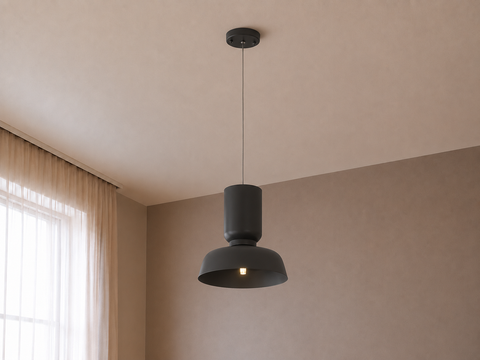 Modern Grey Single Pendant