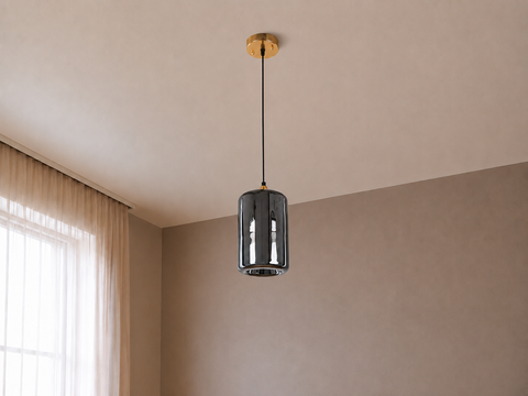 Modern Grey Single Pendant
