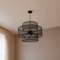 Transparent Linen Pendant Ceiling