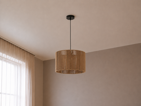 Modern Dark Beige Single Pendant