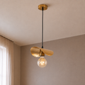 Gold and Black Pendent