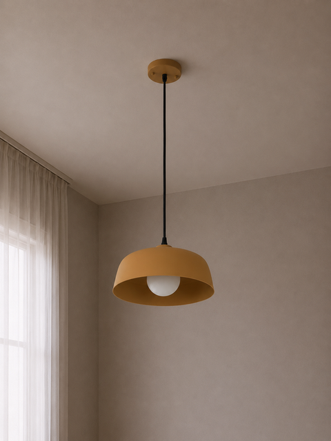 Modern Plate Shape Pendent