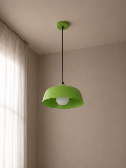 Modern Plate Shape Pendent