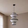 Modern White And Black Celling