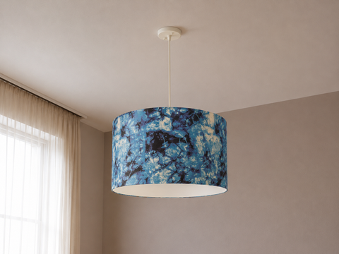 Modern Printed shade Pendant