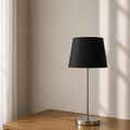 Stylish All Black Table Lamp