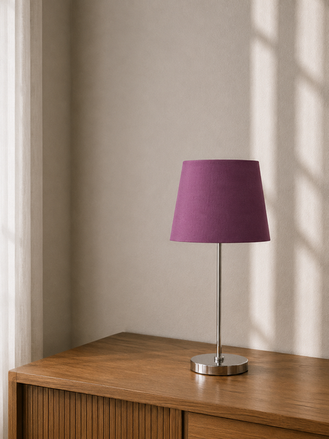 Modern Purple Table Lamp