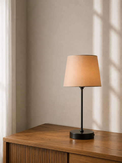 Modern Beige Table Lamp