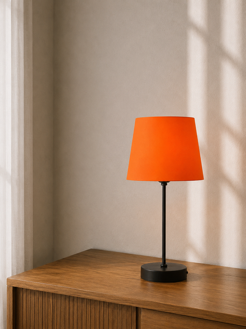 Modern Orange  Table Lamp