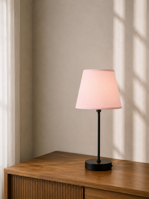 Modern Powder Pink Table Lamp