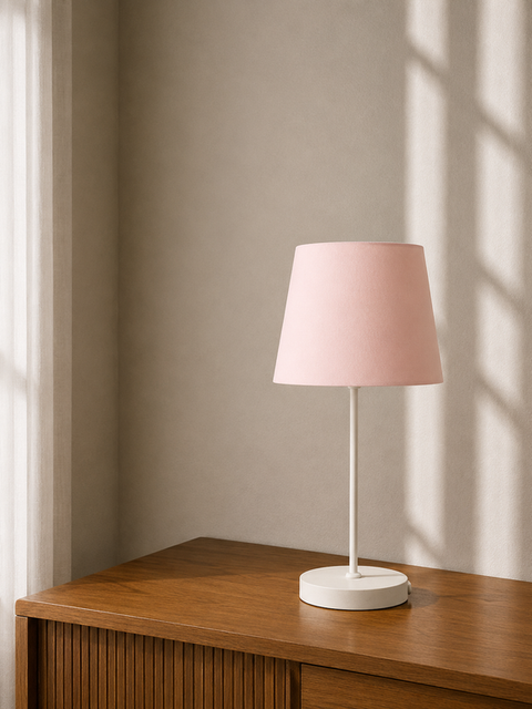 Modern Powder Pink Table Lamp
