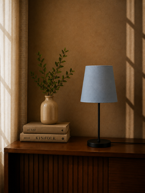 Modern Grey Table Lamp
