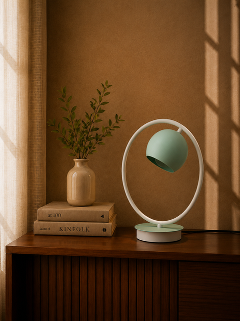 Stylish Baby Blue Table Lamp