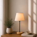 Modern Light Beige Table Lamp