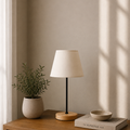 Modern Off White Table Lamp
