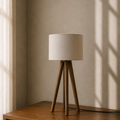 Modern Grey Tripod Table Lamp