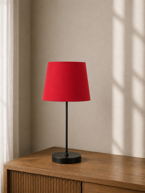 Minimalist Orange Table Lamp