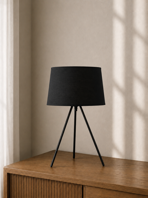 Stylish Black Table Lamp