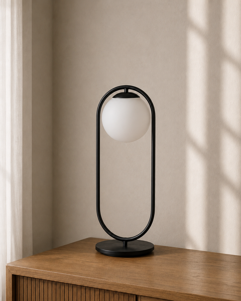 Stylish Black Table Lamp