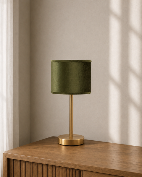 Modern Olive Table Lamp