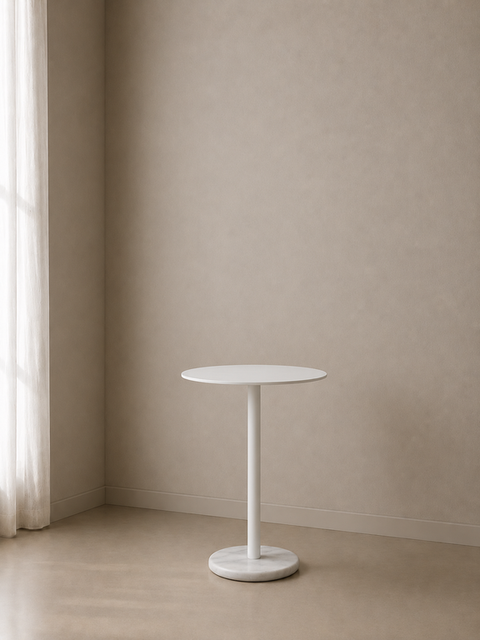 Minimal White Table